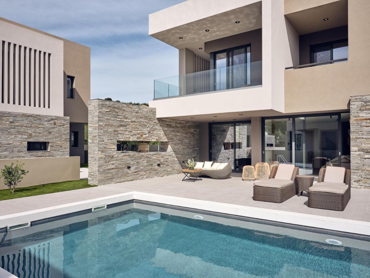 Aguacate Glafki With Heated Private Swimming Pool Villa Tsilivi  Exterior photo